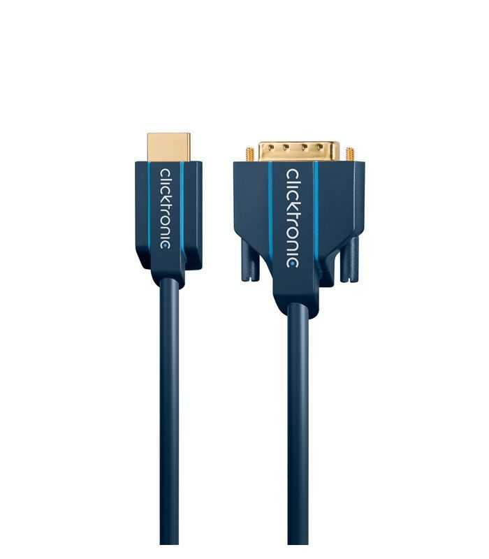 cablu profesional 75m hdmi dvi 241 ultra hd 4k 60hz cupru awg28 aurit clicktronic 2