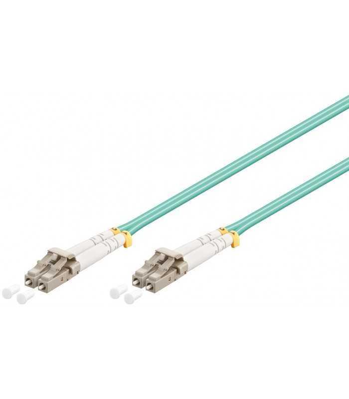 Cablu profesional Optic cu fibra LC-duplex -LC- duplex 15m Goobay