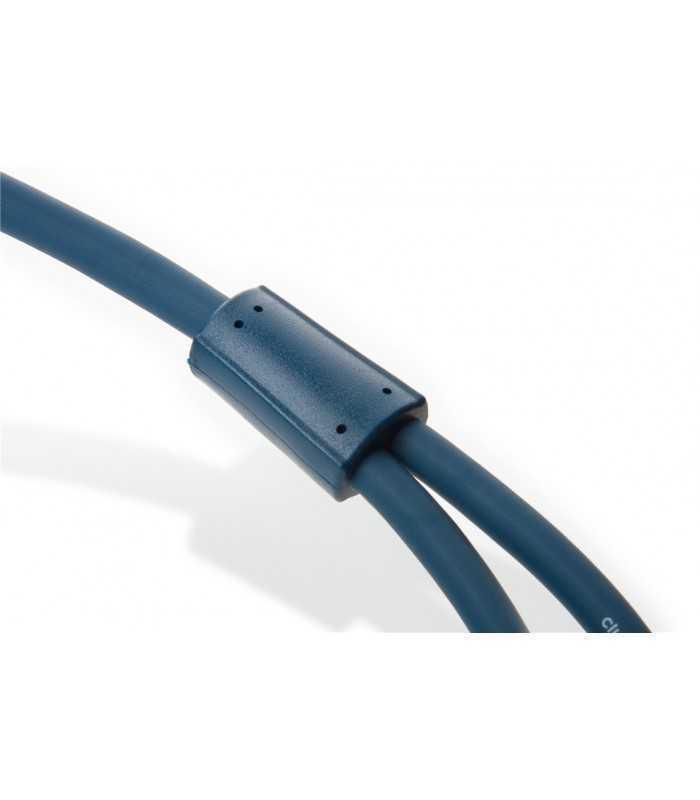 cablu profesional rca mufa x2 din ambele parti 05m ofc placare aurit clicktronic 70376 2