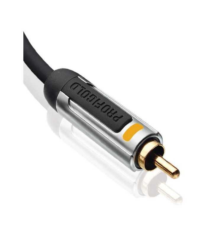 cablu profesional rca tata rca tata 2m profigold 2