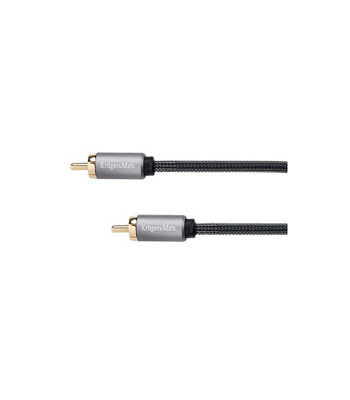 Cablu RCA 0.5m Profesional Kruger&Matz