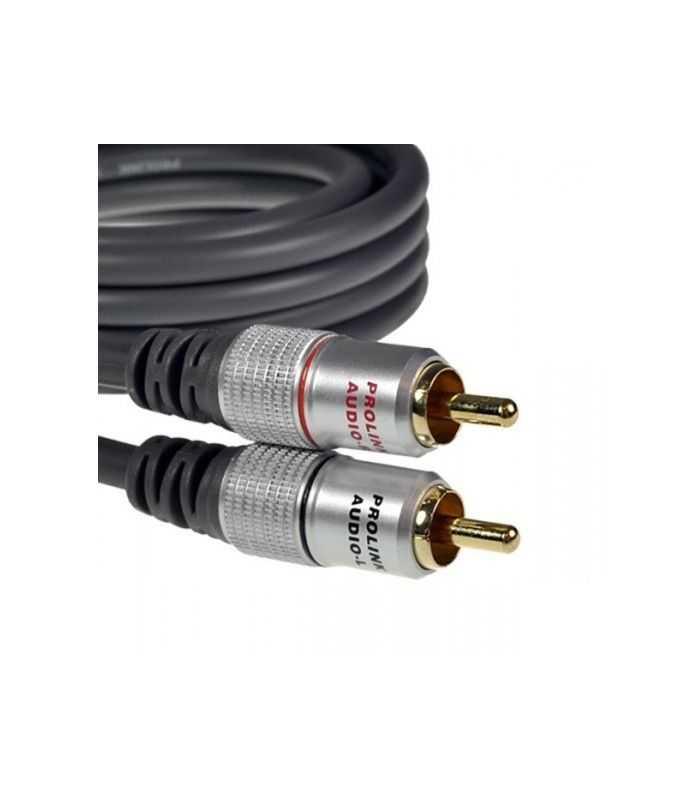 Cablu Rca Mufa Tata X2 Din Ambele Parti 3m Negru Prolink Tcv4270 30