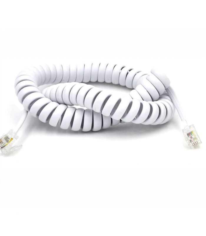 cablu receptor spiralat 4m rj9 4p4c 7 010 ccs alb well 1