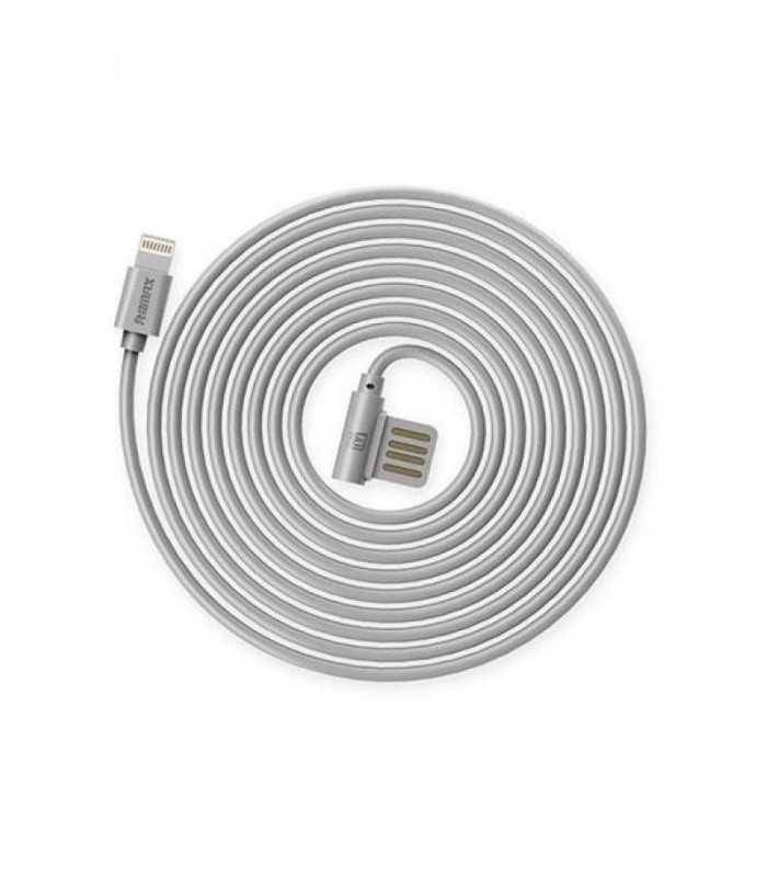 Cablu Remax Rayen iPhone RC-075 Argintiu 1m