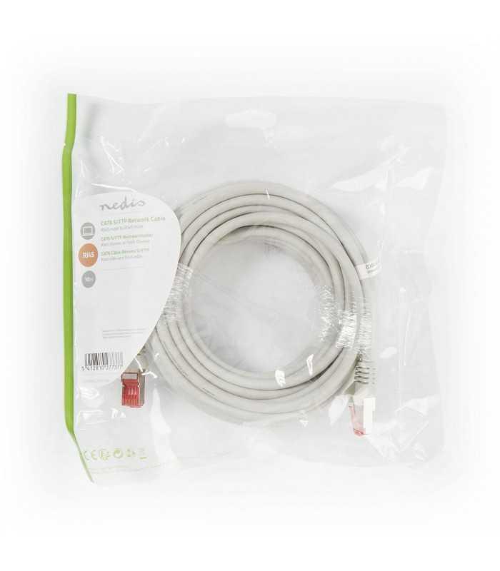 cablu sftp cat6 10m rj45 tata rj45 tata gri nedis 2
