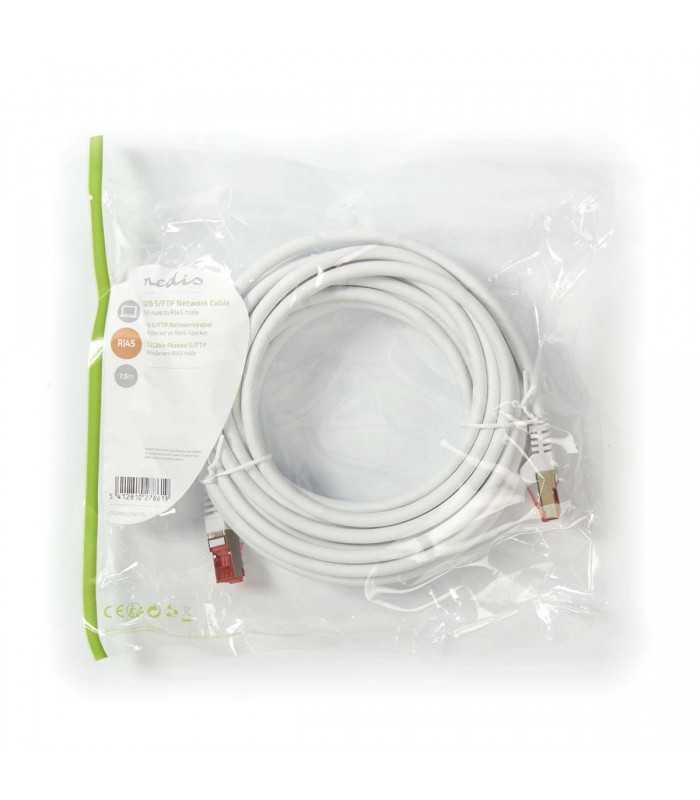 cablu sftp cat6 75m rj45 tata rj45 tata alb nedis 2