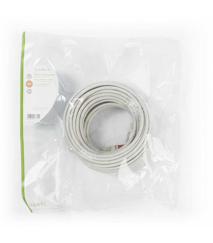 cablu sftp cat6 rj45 tata rj45 tata 15m gri nedis 2