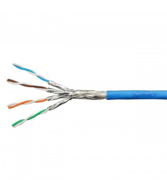 cablu sftp cat7 8fire din cupru 4x2xawg23 1 lsoh schrack hskp423hb5 1