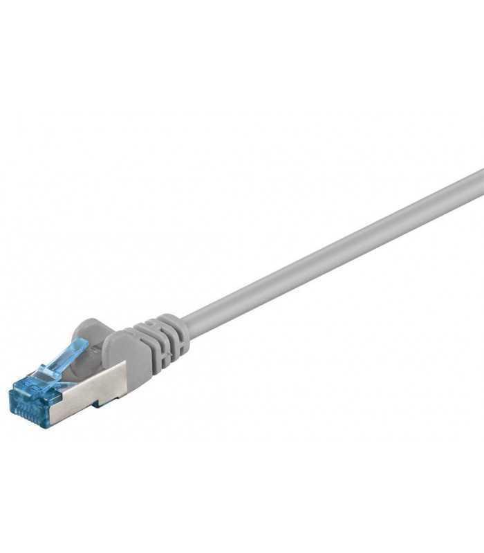 Cablu SFTP mufat Cat6A patchcord 20m gri GOOBAY