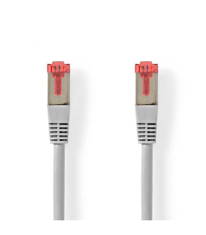 Cablu SFTP Nedis Cat6 patch cord 10m gri