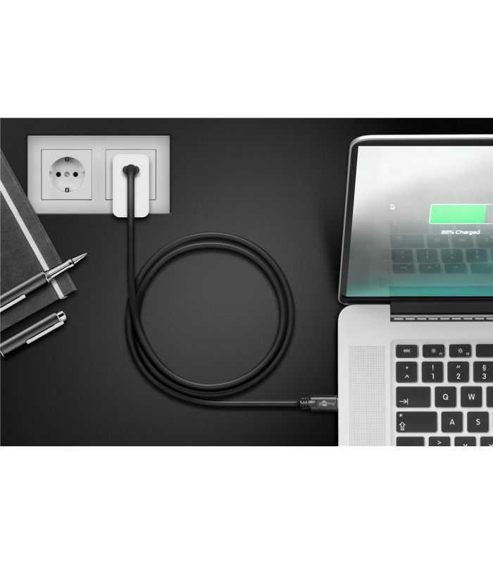 cablu sincronizare incarcare super viteza usb type c 32 gen 1 usb type c 3m 3a 5gbit s goobay 1