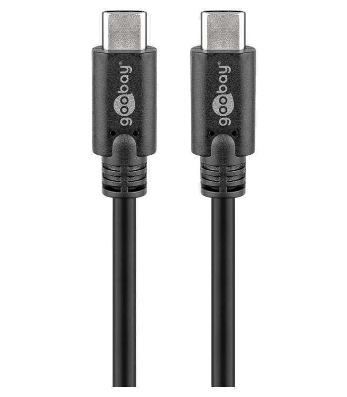 Cablu sincronizare incarcare super viteza USB TYPE C 3.2 Gen 1 - USB TYPE C 3m 3A 5Gbit/s Goobay