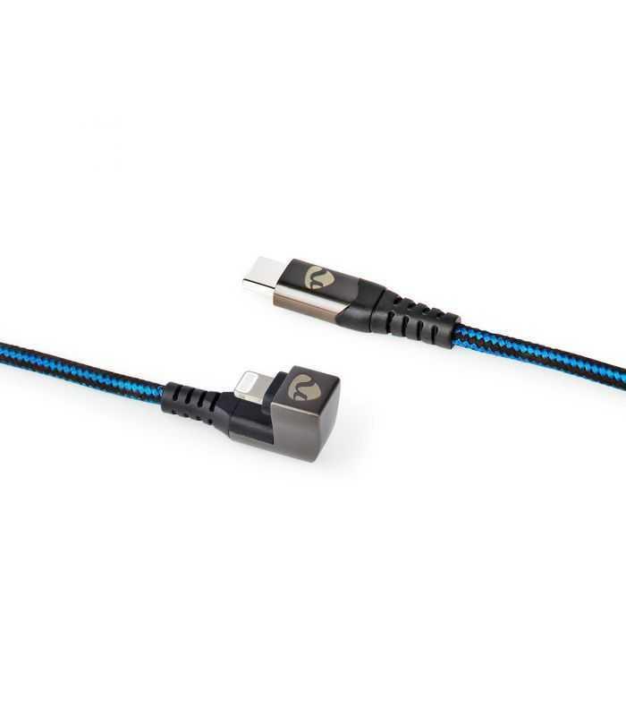 cablu sincronizare incarcare usb type c lightning 180 1m nedis 4