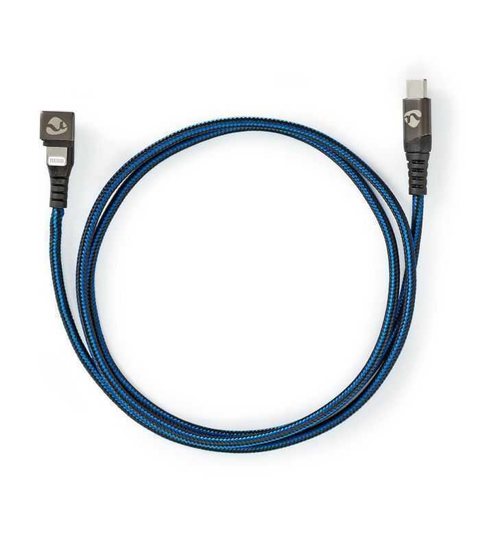 cablu sincronizare incarcare usb type c lightning 180 1m nedis 5