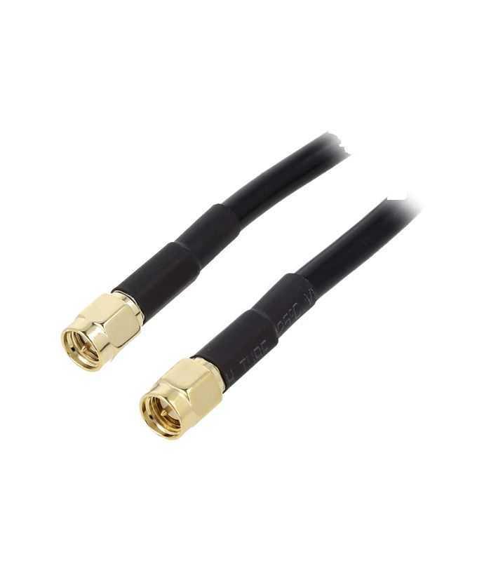 Cablu SMA tata-tata 50 ohm 0.5m negru 4CarMedia SMA-MM/50/0.5