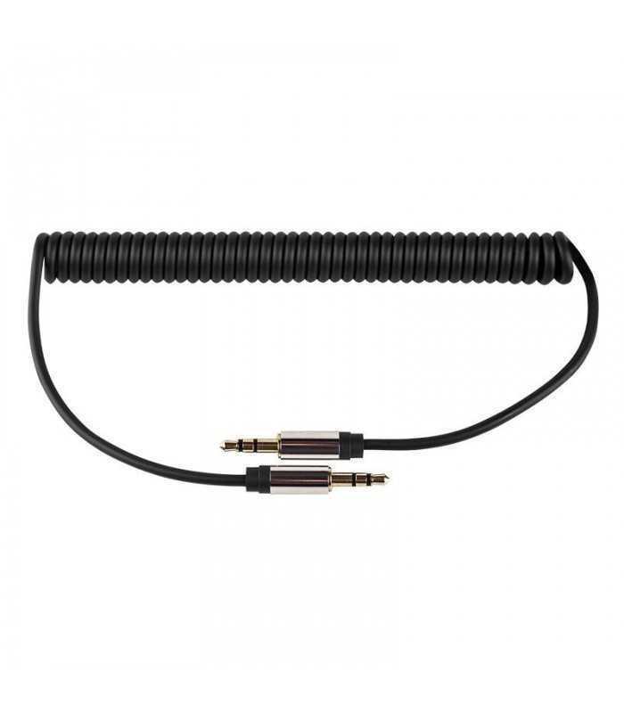 Cablu spiralat Jack 3.5 mm STEREO tata-tata 1m M-LIFE 2 Cablu spiralat Jack 3.5 mm STEREO tata-tata 1m M-LIFE