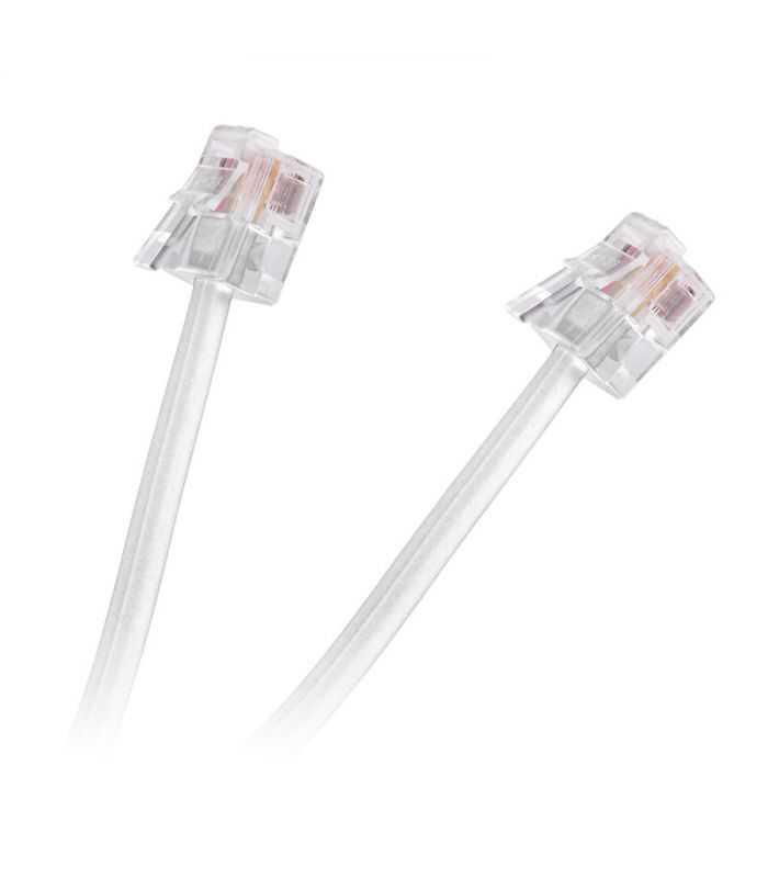 Cablu telefon extensie alb 20m RJ11