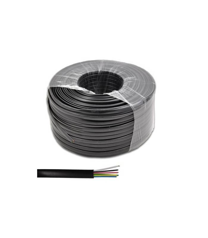 Cablu telefonic 6 fire negru Cabletech