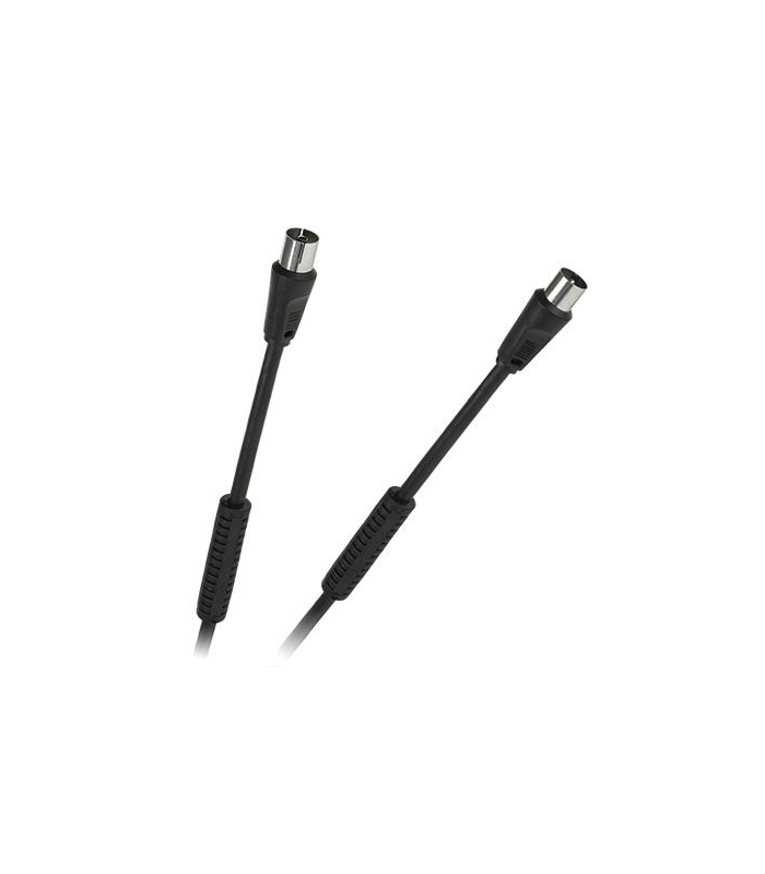 Cablu tv video 10m negru EDC