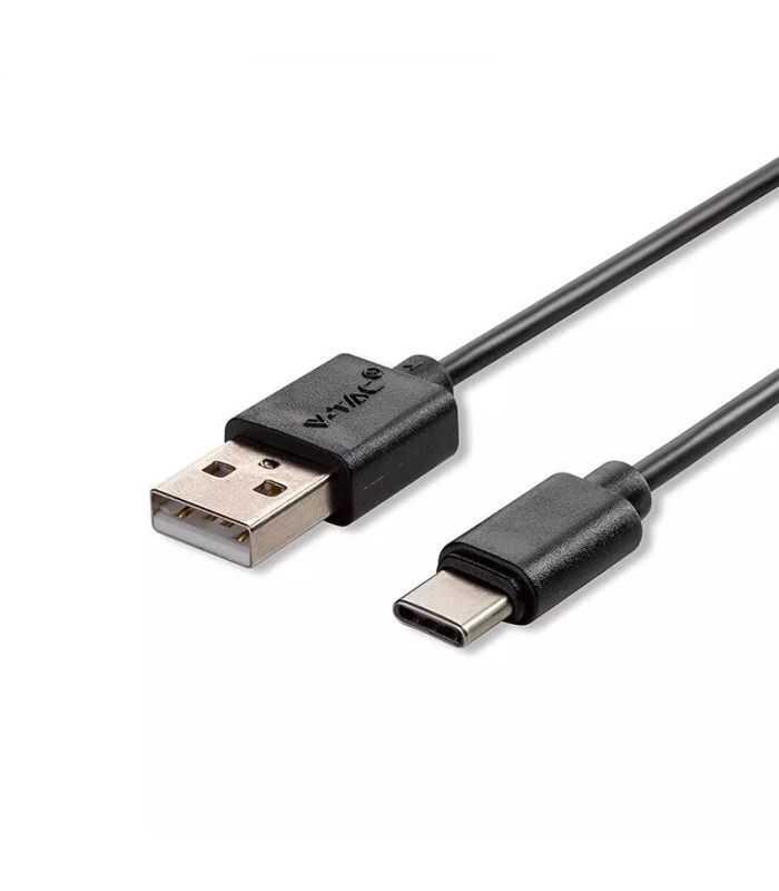 cablu type c 1m pearl editon negru v tac 1