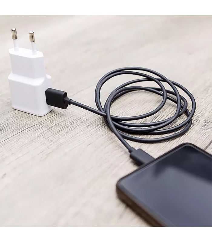 cablu type c 1m pearl editon negru v tac 4