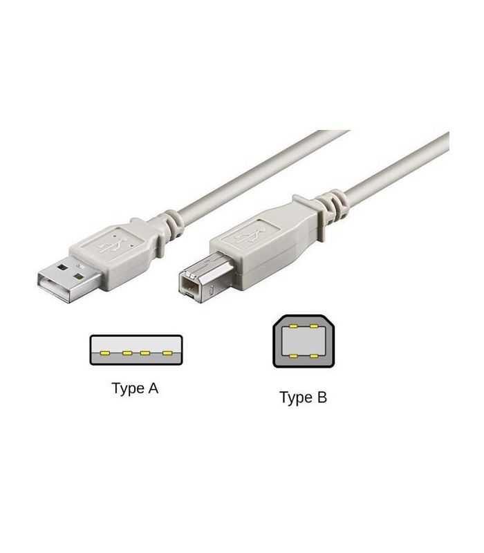 cablu usb 20 a la usb b impimanta 18m crem micro connect gembird 1