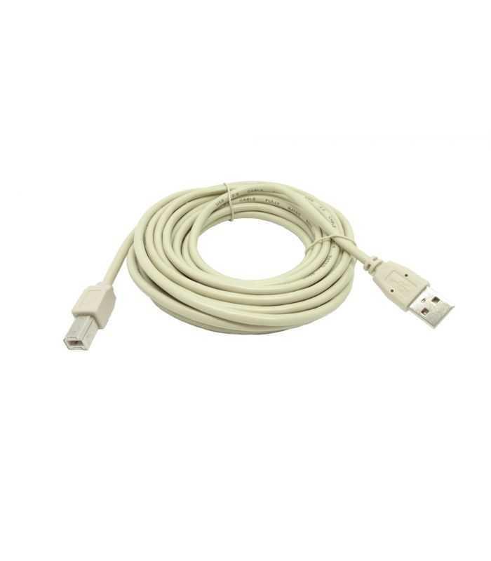 Cablu USB 2.0 A la USB B pentru impimanta 5m crem Micro Connect Gembird