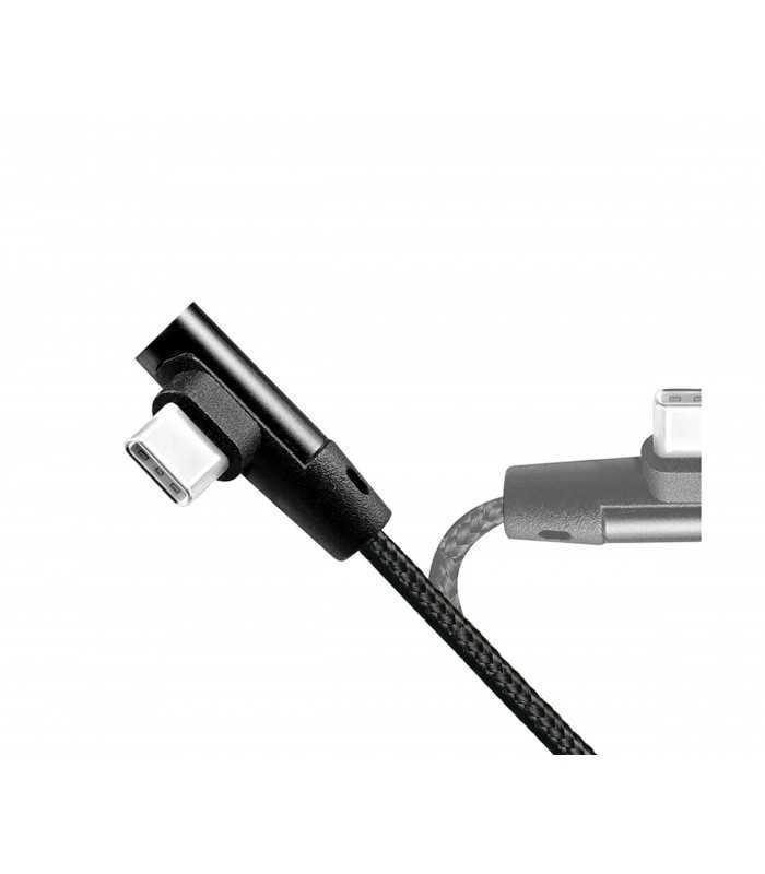 cablu usb 20 a mufa tata usb type c mufa tata in unghi 03m logilink cu0137 3