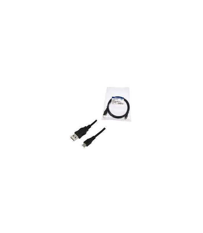 cablu usb 20 a mufa usb b mini mufa nichelat 3m negru logilink cu0015 1