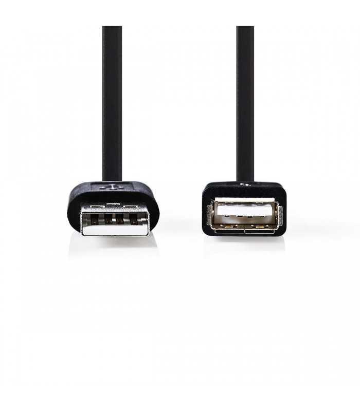 cablu usb 20 a tata usb a mama 3m negru nedis 1