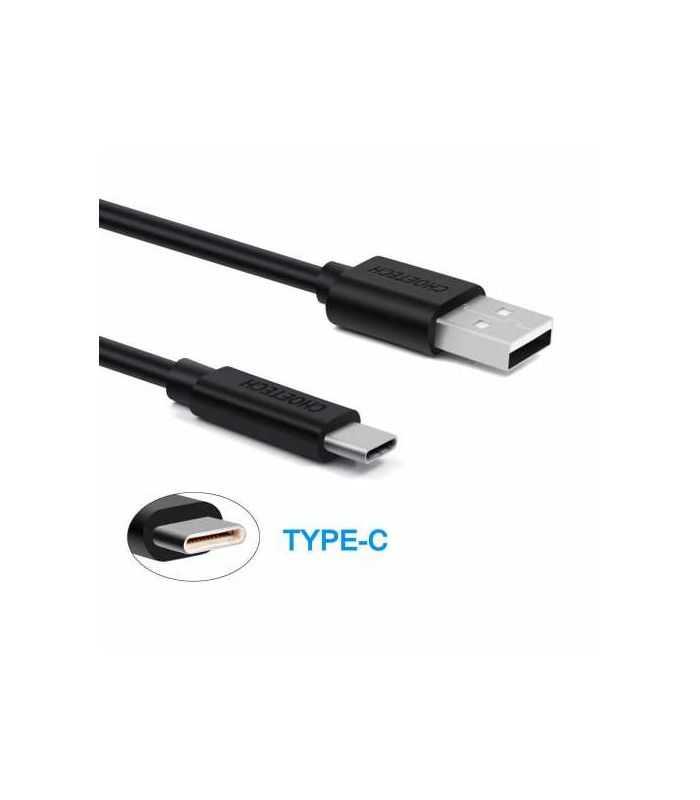 Cablu USB 2.0 A tata - USB TYPE C Choetech AC0003 2.4A 2m negru