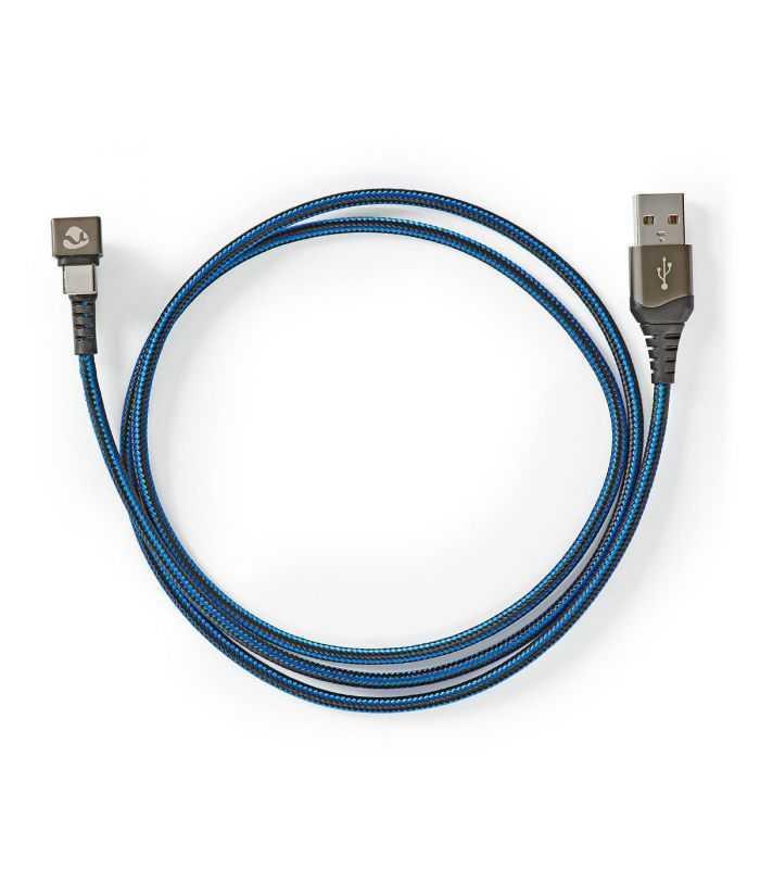 cablu usb 20 a tata usb type c tata conector gaming 180 1m nedis 3