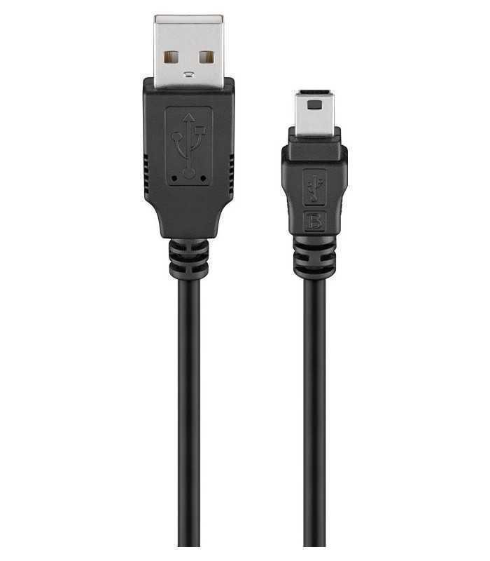 Cablu USB 2.0 USB A mufa USB B mini mufa 3m negru Canon Goobay