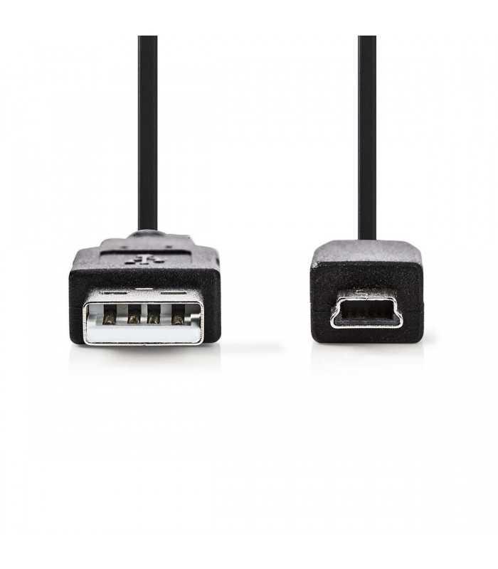 cablu usb 20 usb a tata mini usb tata 2m nedis 1
