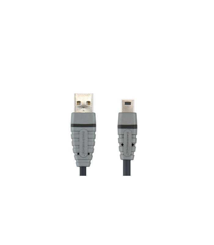 cablu usb 20 usb a tata usb mini 5 pini tata 2metri bandridge 1