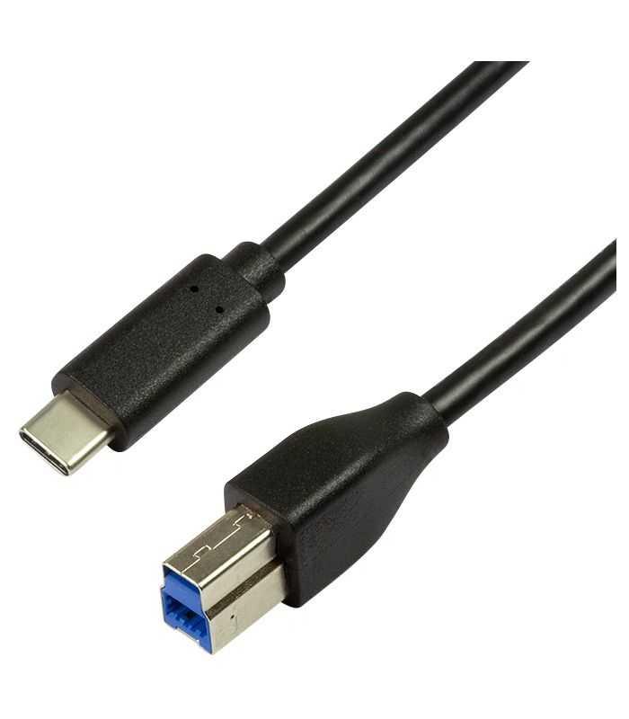 Cablu Usb 30 B Mufa Usb Type C Mufa 2m Negru Logilink Cu0163