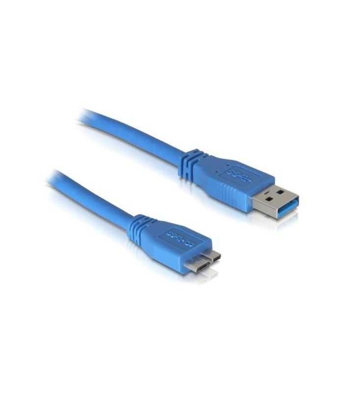 cablu usb 30 la micro usb 05m albastru 1