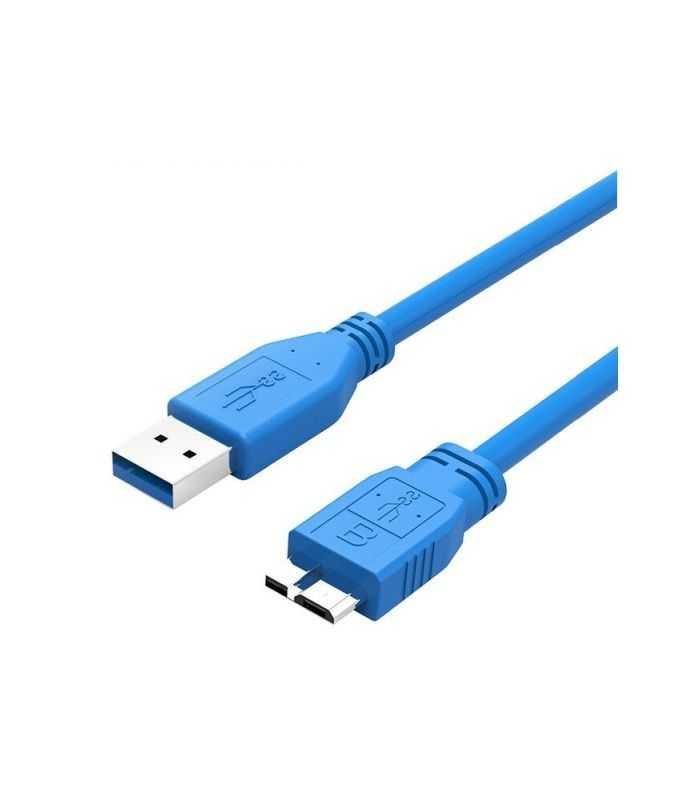 Cablu USB 3.0 la micro USB 0.5m albastru