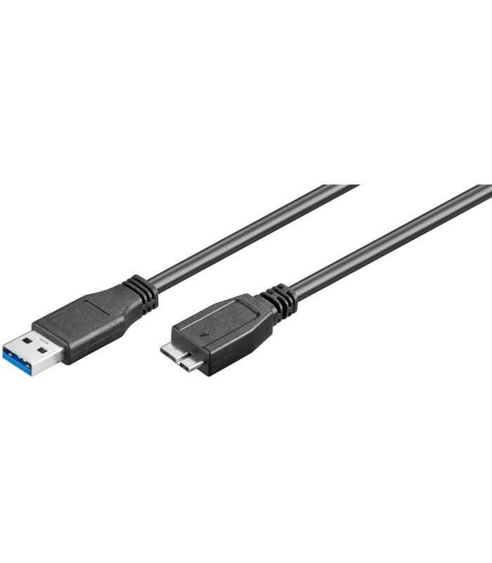 cablu usb 30 la micro usb 05m goobay 1
