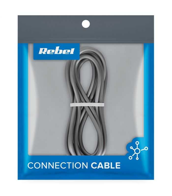 Cablu Usb 30 Micro Usb 2m Flexibil Gri Rebel Rb 6010 200 B