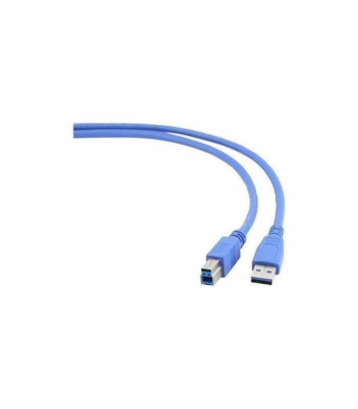 Cablu Usb 30 Usb A Mufa Tata Usb B Mufa Tata Aurit 05m Albastru Pvc Gembird Ccp Usb3 Ambm 05m