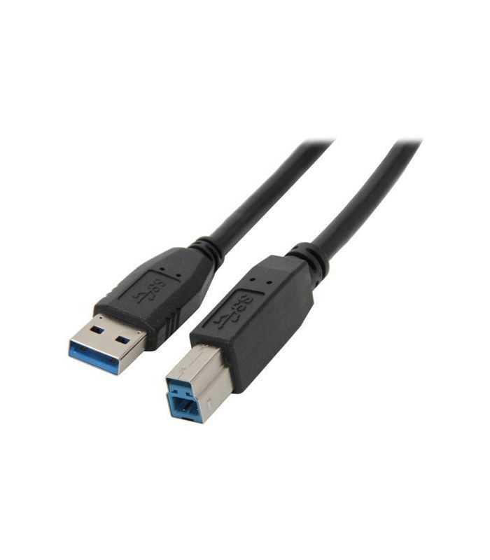 Cablu Usb 30 Usb A Mufa Usb B Mufa Nichelat 1m Negru 28awg Logilink Cu0023