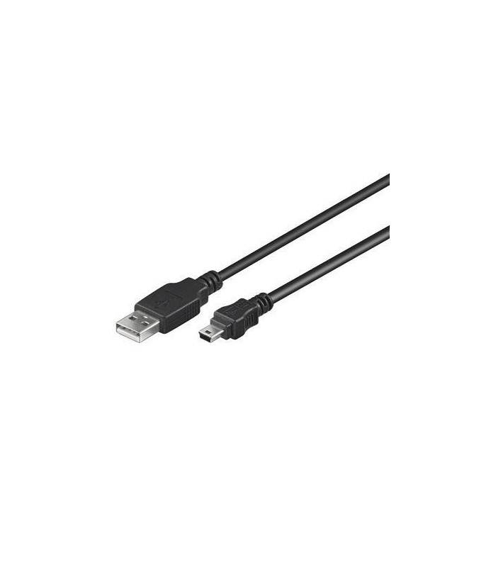 cablu usb a tata la mini usb tata 18m goobay 1