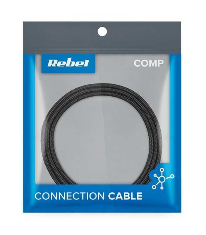 Cablu Usb Lightning 1m Rebel Rb 6002 100 B