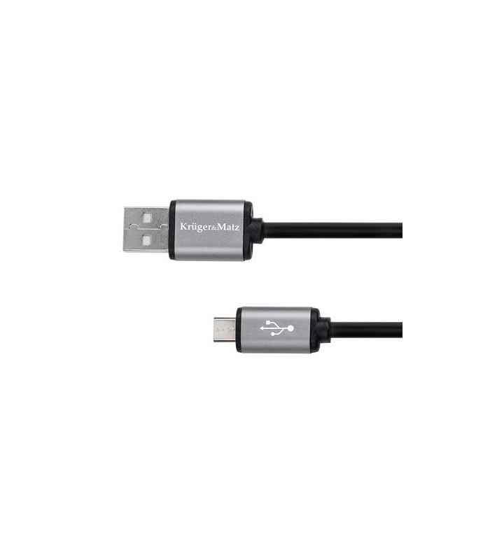 Cablu USB - MICRO USB 1m BASIC Kruger&Matz
