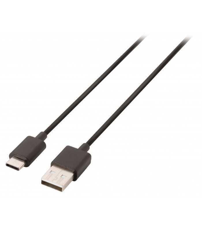 Cablu USB Type C 2.0 tata - USB A tata 3m cupru negru Valueline