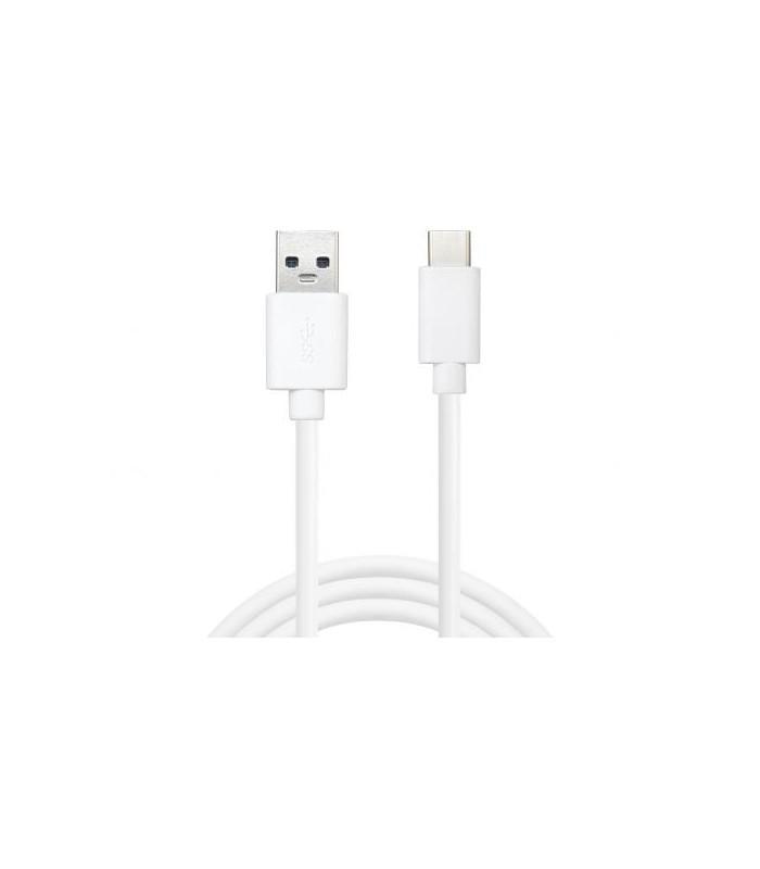 cablu usb type c 31 usb a 30 sandberg 336 151m alb 1