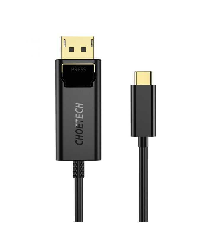 Cablu USB TYPE C - Displayport Choetech XCP-1801 1.8m negru