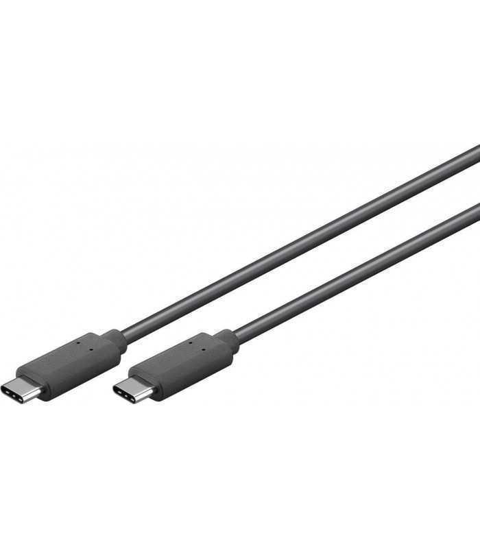 cablu usb type c generatia 1 tata tata 15m negru goobay 1