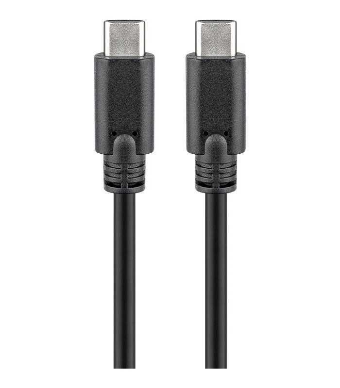 Cablu USB Type C Generatia 1 tata-tata 1.5m negru GOOBAY